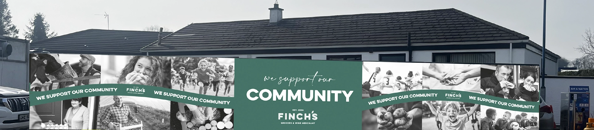 We support our community